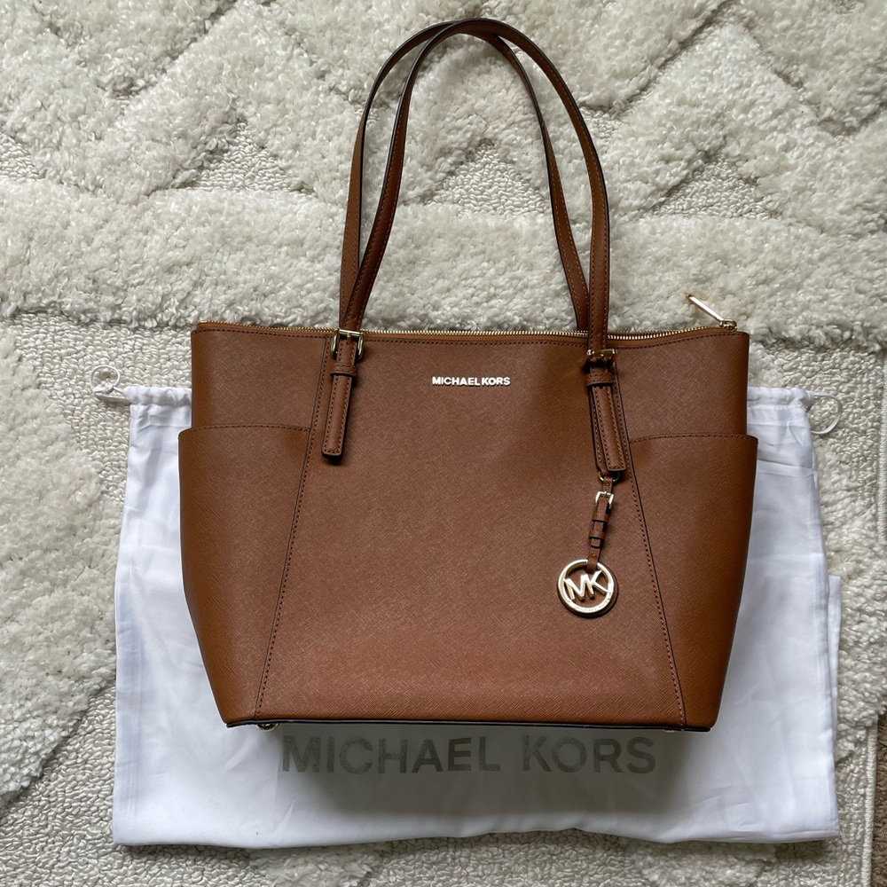 Michael Kors Large Top Zip Tote Bag
